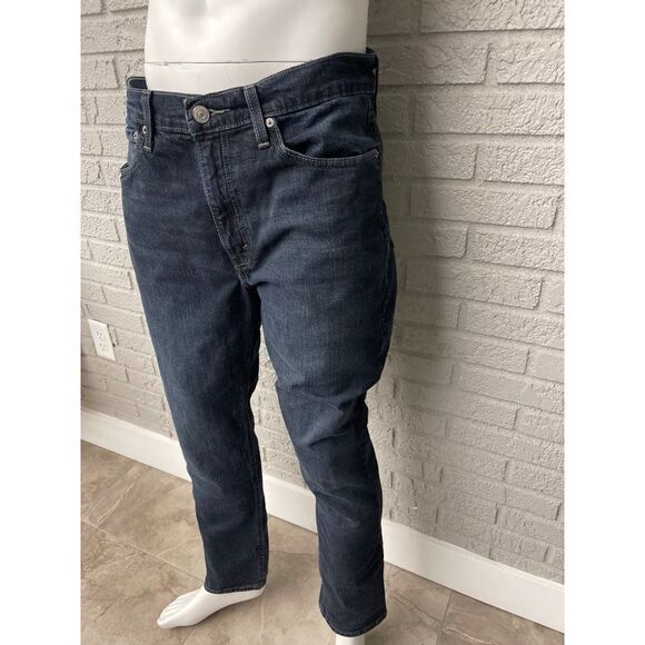 Signature Levi S37 Slim Men’s Blue Jeans Size 36 / 30 - Picture 5 of 11